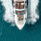 Luxury cruise vacation at sea