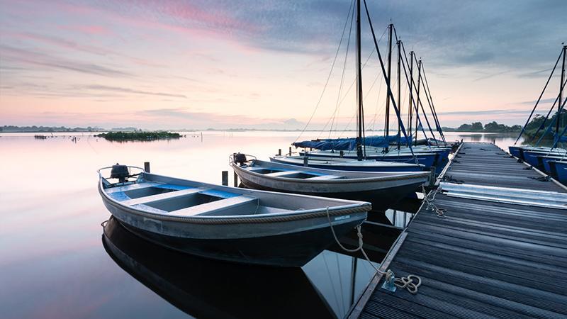 Luxury cruise vacation at sea