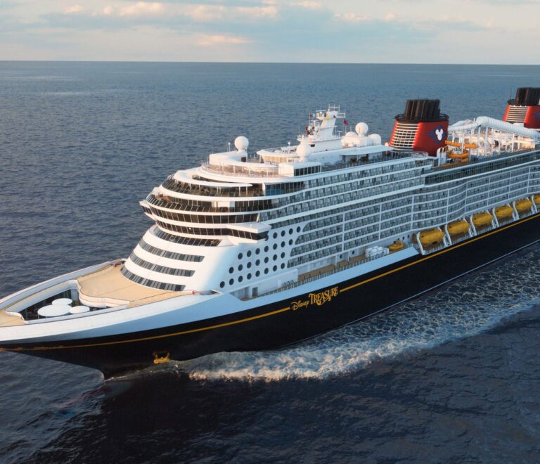 Seaside destination visited by cruise travelers