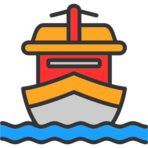 Luxury cruise vacation at sea