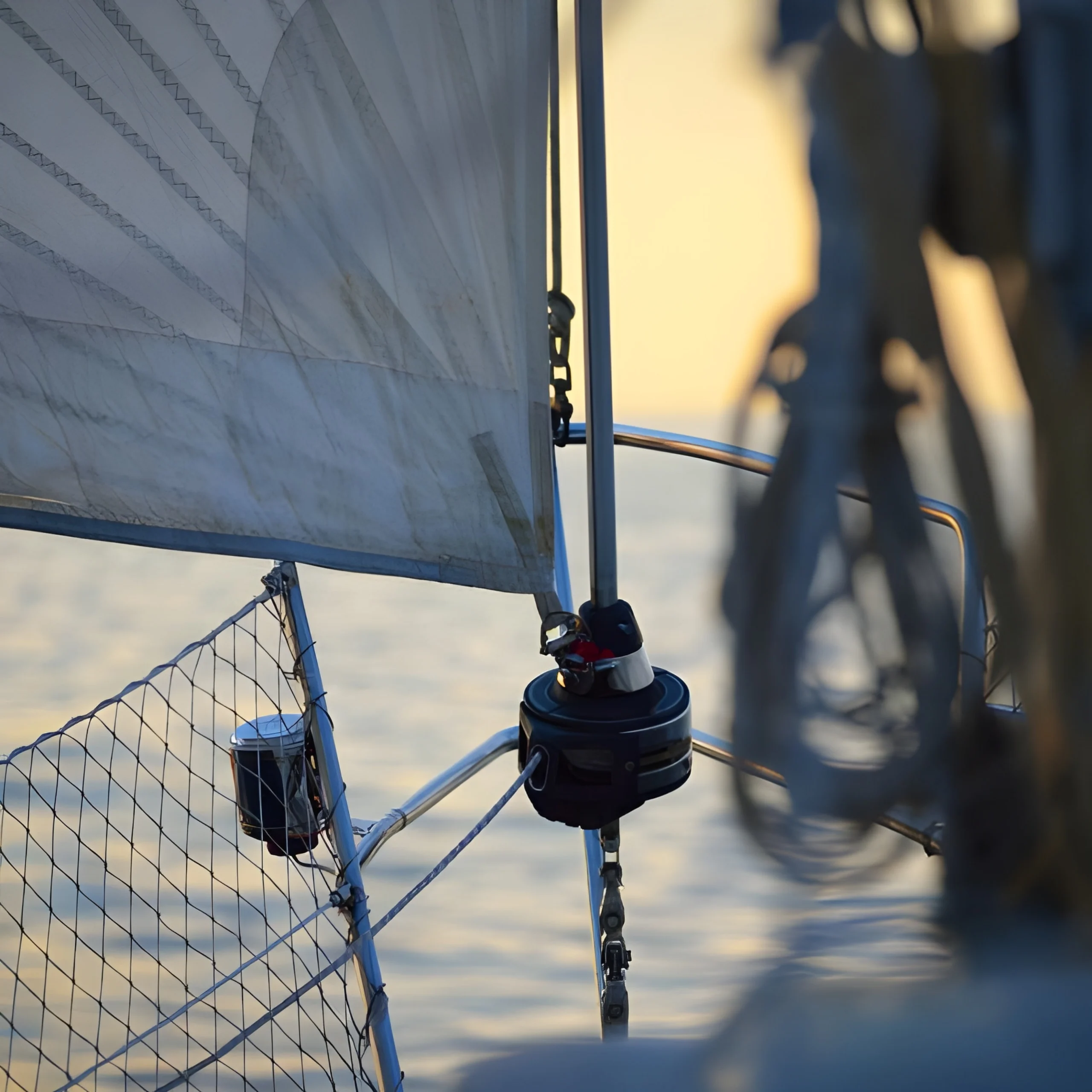 Luxury cruise vacation at sea